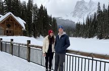 Private Banff Winter Tour with Abraham Lake & More!