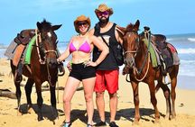 Punta Cana Beach Horseback Riding Adventure with Hotel Pickup