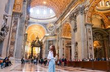 Private St. Peter’s Basilica Tour Dome Climb and Papal Tombs