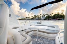 Luxury Private Yacht (37ft) Snorkeling & Natural Pool, Punta Cana