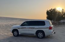 Desert Safari on Golden dunes with Camel Ride, Sandboard and ATV