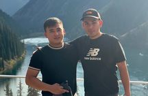 Kolsai Kaindy Lakes and Charyn Canyon Day Tour Lunch Included