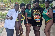 Dunns River Falls and Bamboo Rafting Private Tour