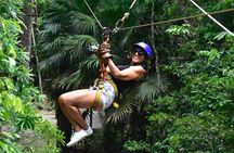 Jungle Triple Adventure Horseback, Ziplines and Cenote