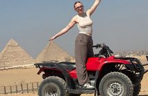 Giza Pyramids, Sphinx with ATV Quads, Shopping & Camels