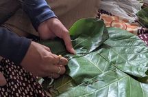 Traditional Leaf Plate Making Workshop in Kathmandu