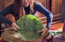 Traditional Leaf Plate Making Workshop in Kathmandu
