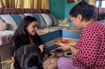 Traditional Leaf Plate Making Workshop in Kathmandu