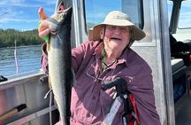 Private Salmon Fishing, 4 or 5 Hour, Priced by Group Size