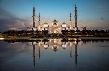 Private Night Transit Tour Grand Mosque Corniche and More