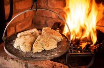 Traditional Irish bread baking experience in a country kitchen