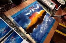 Painting Outdoors in Antigua Guatemala