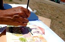Painting Outdoors in Antigua Guatemala