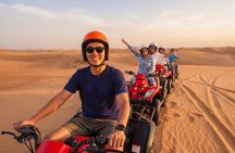 Dubai Red Dunes ATV Quad Bike Camel Ride and BBQ Dinner