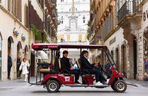 Tour of Rome in Golf Cart: Squares and Fountains of Rome