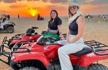 Cairo Tour Sunset in Sahara desert and quad bikes ( ATV ) ride 