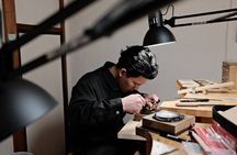 Mini Tsuba Engraving a Japanese Sword Activity