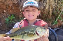 Kayak FISHING Down The Verde River Full Day 20 min from Sedona