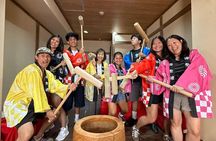 【For adult】Traditional Mochi Pounding Experience with Tasting