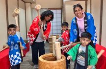 【Family Friendly】Traditional Mochi Pounding Experience