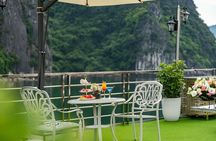 Full day Halong Bay Luxury Cruise - buffet lunch, kayak, swim.