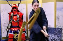 Trial slashing in Bushido with Samurai Sword real sharpnes