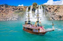 Antalya Waterfall Boat Tour With Lunch And Soft Drinks Transfer
