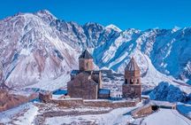 Dariali Monastery Gveleti Waterfall and Gergeti Tour from Kazbegi