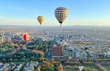 Melbourne City Sunrise Hot Air Balloon Flight with GoPro Photos