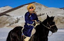 Winter in Terelj National Park - Dog Sledding and Horseback ride