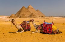 Explore Giza Pyramids with Camel, ATV, Dinner Cruise, & Shopping