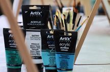 Art-Therapy with Wine: Creative Evening in Alicante