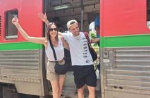 Maeklong Railway Market, Floating Market and Dragon Temple Tour