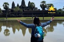 Phnom Penh to Angkor Wat, Bayon & Ta Prohm Day Trip + Lunch