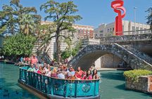 San Antonio Trolley and Go Rio Riverwalk Cruise Combo
