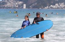 Surf class in Arpoador