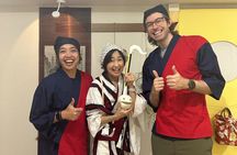 Shop Osaka Local Market, Make Box Sushi & Matcha Latte