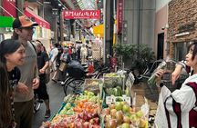 Osaka Local Market Tour with Box Sushi Making & Matcha Experience