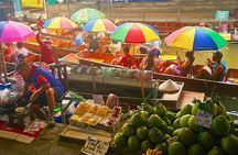 Private Damnoen Saduak Floating Market and Railway Market