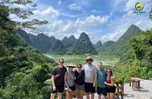 Full Day Motorbike Cao Bang Loop Tour to Ban Gioc Waterfalls