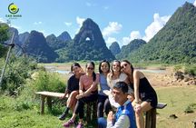 Full Day Motorbike Cao Bang Loop Tour to Ban Gioc Waterfalls
