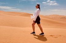 Desert Safari in Private Car, 4Hours, SandBoarding and Camelride