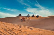 Dubai: Morning Safari with Quad Camel 4x4 Dune Drive Pick/Drop