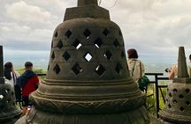 Sunrise at Punthuk Setumbu, Borobudur and Prambanan Temples