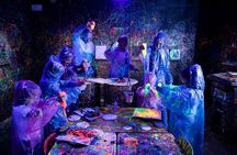 Incredible Neon Paint, Backlight, Splatter Room Experience