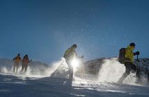 Night Star Walk on Snowshoes in the Finnish Wilderness