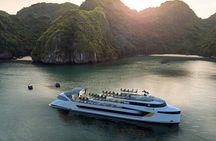 Dolphin Luxury Day Cruise in Halong Bay – Relax, Swim & Explore