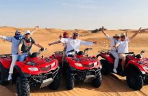 Dubai: Desert Safari Red Dunes 4x4 Pick/drop Camel Dinner Shows