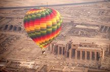 Hot air balloon ride over the Luxor