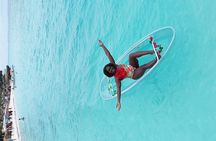 Luxury Clear Kayak and Drone Photoshoot at Kendwa Beach, Zanzibar